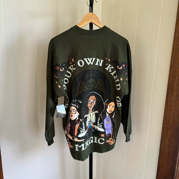 NWT Disney Parks Hocus Pocus Be Your Own Kind Of Magic Spirit Jersey Womens XS - Picture 3 of 13